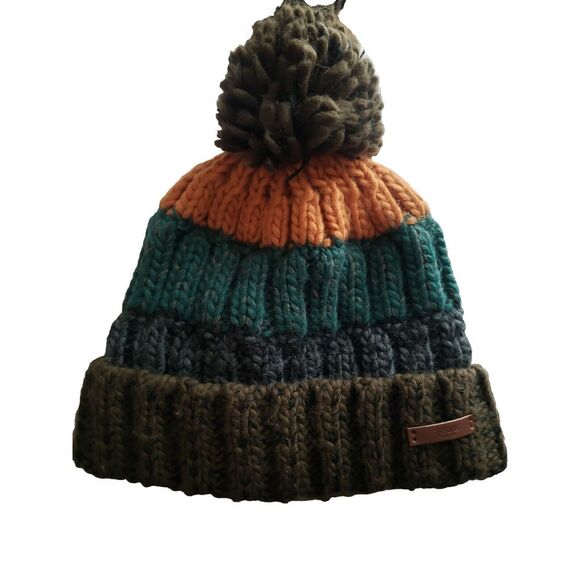 Barts Wilhelm Bobble Cable Knit Unisex Beanie Ski Hat Outdoor Sport Crafting Joy - Picture 5 of 8